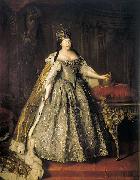 Portrait of Empress Anna Ioannovna Louis Caravaque